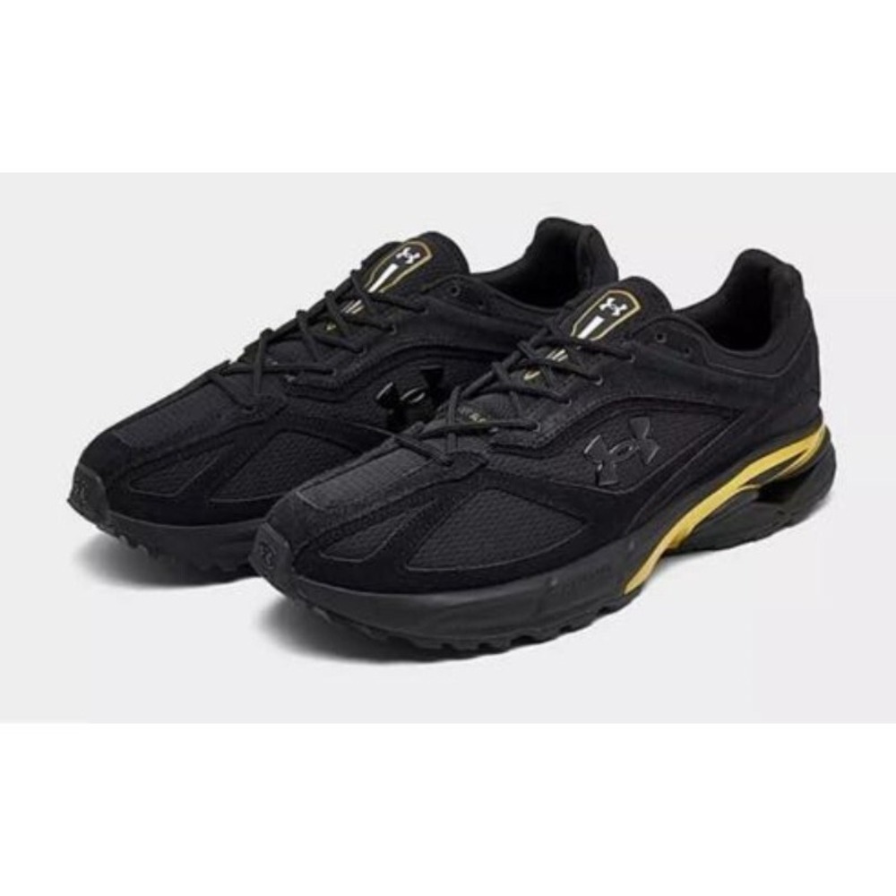 Under Armour Apparition HOVR 3027596-001 M9/W10.5 Running Shoes Black Sneakers
